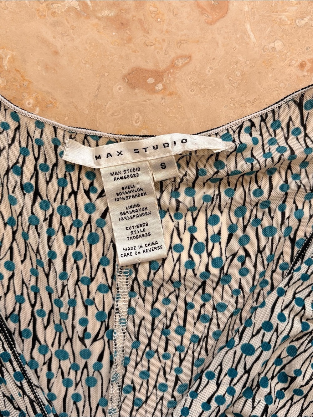Max Studio mesh Y2K Midi Dress - Picture 3 of 8